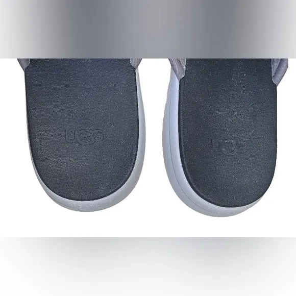 UGG men 12 TASMAN black gray sandals men’s flip flops size 12