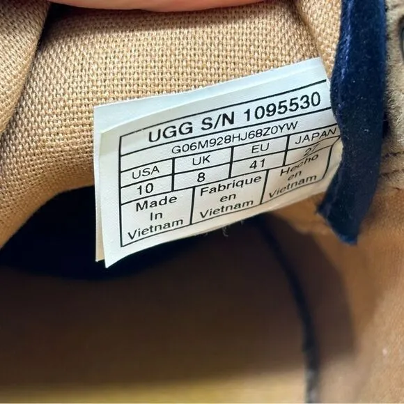 UGG Milo Satin Spill Seam Sneaker