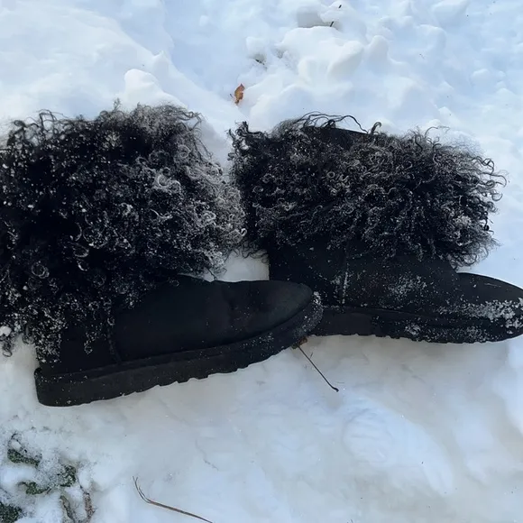 Ugg Mongolian Sheepskin Short Boots 6