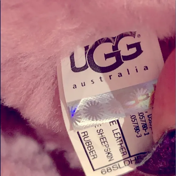 UGG PINK BAILEY BUTTON BOOTS