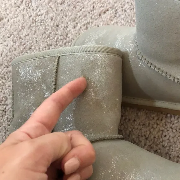 UGG Short Metallic Boots
