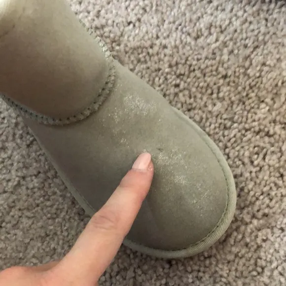 UGG Short Metallic Boots