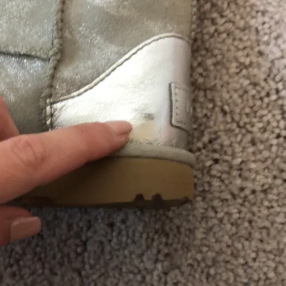 UGG Short Metallic Boots