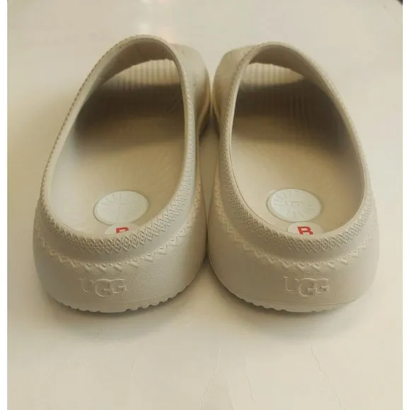 UGG Slide It Pool Slides Mens Size 10 Narrow Beach Sandal Sea Salt Tan