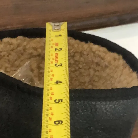 UGG Tall Black Suede Wrapped Bow Boots Sz 7