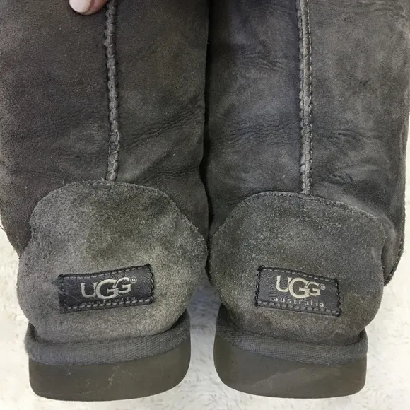 UGG Tall Gray Boots Size 7