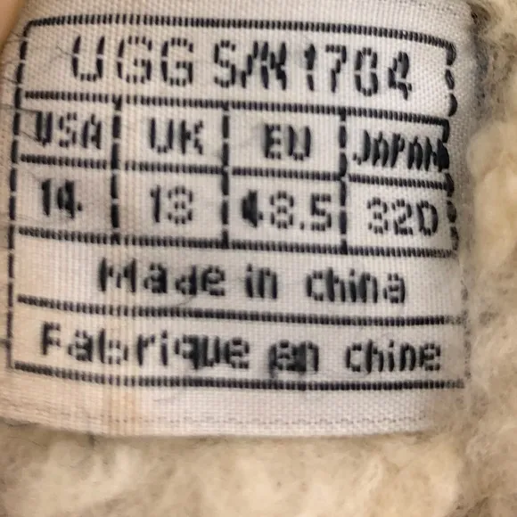 UGG Tasmania Shearling Thong Sandals 14