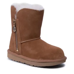 UGG Toddlers Bailey Zip Short Boots Chestnut Size 11C