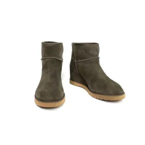 UGG Women's Classic Femme Mini Wedge Boots 11