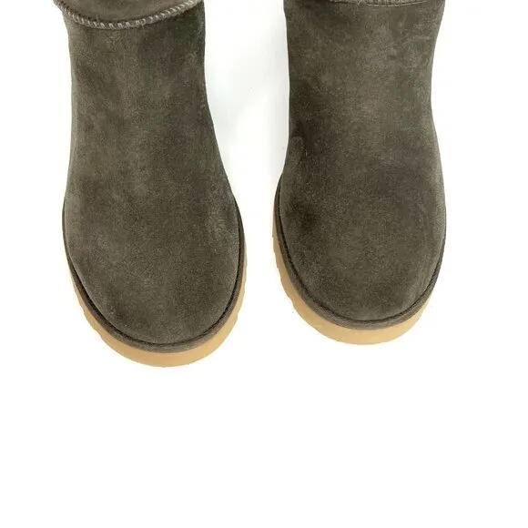 UGG Women's Classic Femme Mini Wedge Boots 11