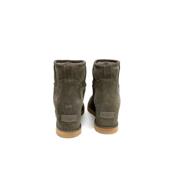 UGG Women's Classic Femme Mini Wedge Boots 11