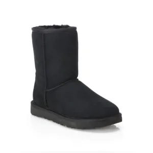 UGG Womens Classic Short II Boots Black Size 7
