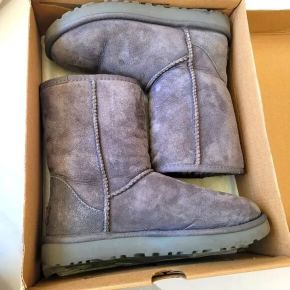 UGG classic Short Gray boots