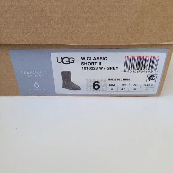 UGG classic Short Gray boots