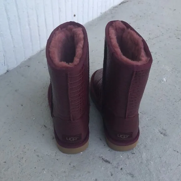 Ugg crocodile embossed