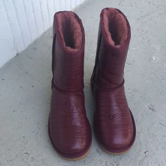Ugg crocodile embossed