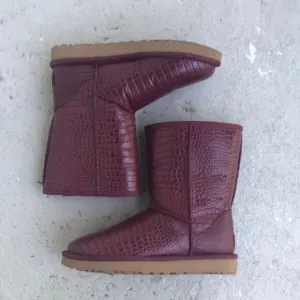 Ugg crocodile embossed