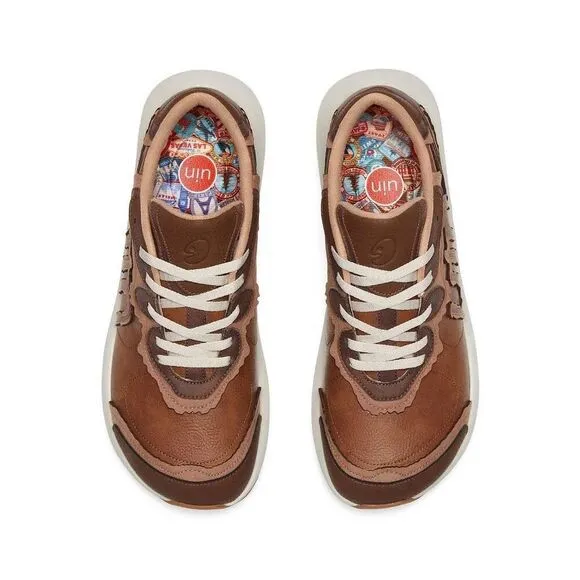 UIN Men's Sneakers Fashion Walking Comfy Shoes (FEATHER ROCK LAYER A1)