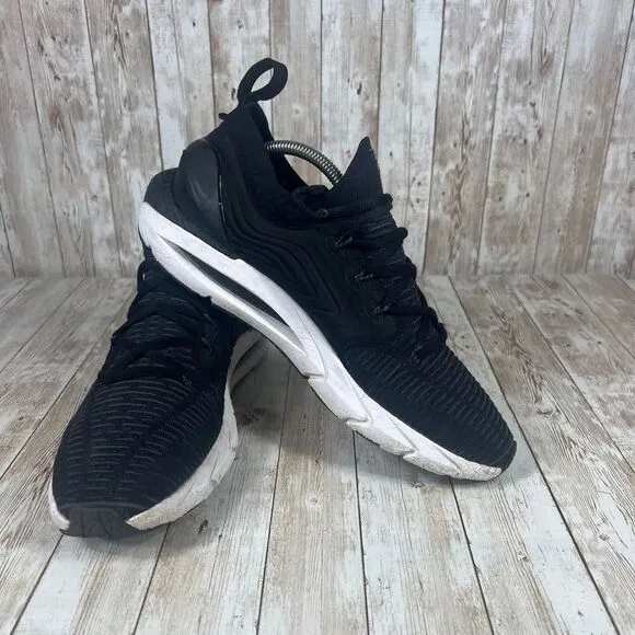 Under armour Hovr phantom 2 black‎ white Bluetooth sneaker Mens 10.5