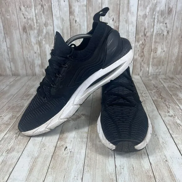 Under armour Hovr phantom 2 black‎ white Bluetooth sneaker Mens 10.5