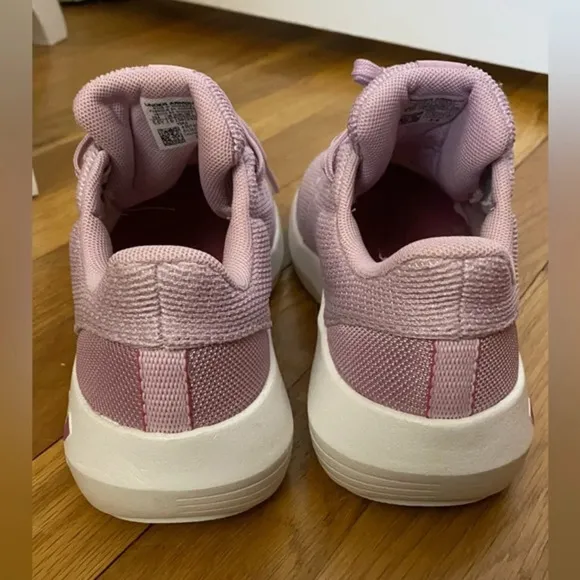 Under Armour Pink Fog &amp; White Ripple 2.0 AL Running Shoe - Kids Size 5.5Y