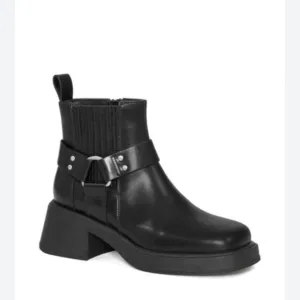 Vagabond Dorah black short Moto boots 40=10