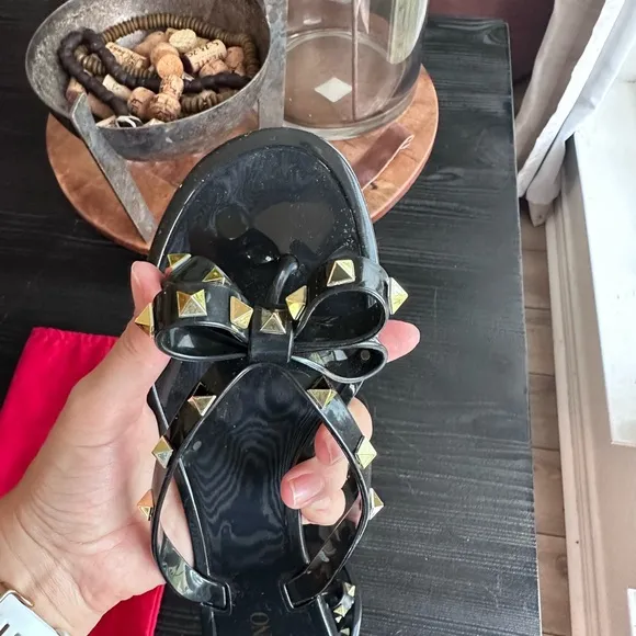 Valentino Garavani Rockstud Jelly Flip flops