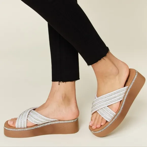 Valerie Platform Wedge Sandals