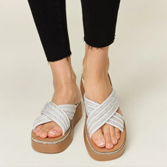 Valerie Platform Wedge Sandals