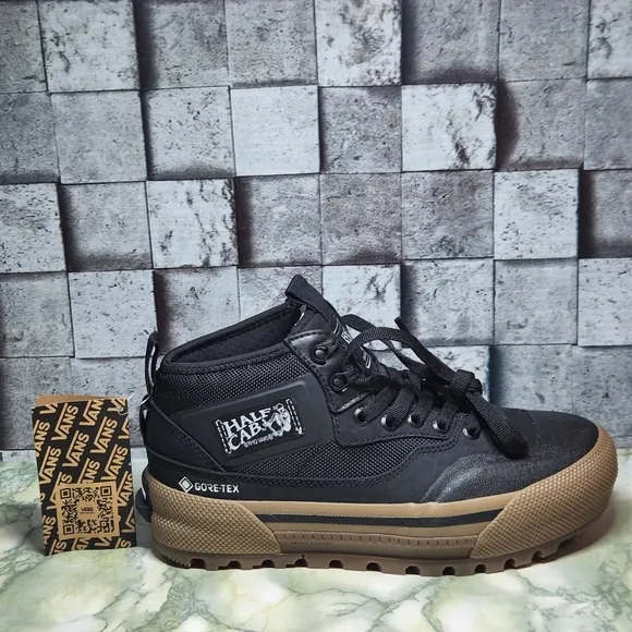 Vans Half Cab Gore-Tex MTE-3 Black Saude Insulated Hiking  Men's 5.5  Women's 7