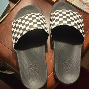 Vans Men's Black Slide Sandals Size 12 NWOT