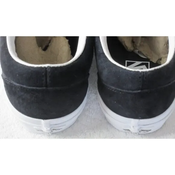 Vans Men's Old Skool Pig Suede Nine Iron Black Grey Skate shoes Sizes NIB