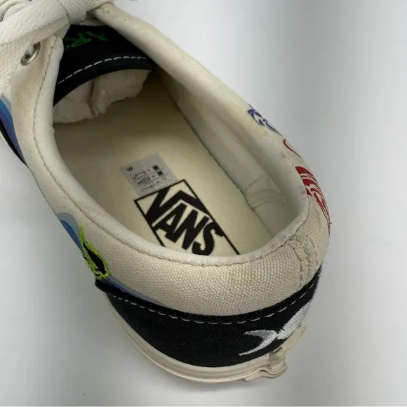 Vans size 8M/9.5W Era Mother Earth Water Fire Wind Lace Up Skate Shoes
