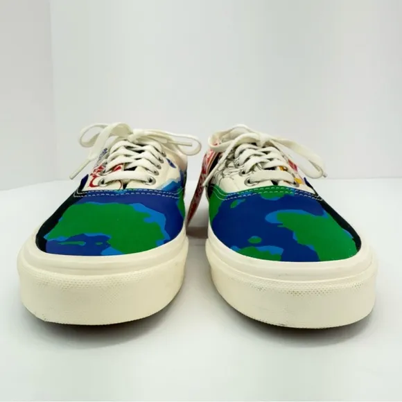 Vans size 8M/9.5W Era Mother Earth Water Fire Wind Lace Up Skate Shoes