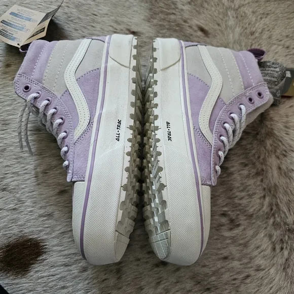 VANS SK8-Hi DR MTE-2 Waterproof Insulated Shoes In Purple Women's Size 8.5 NEW