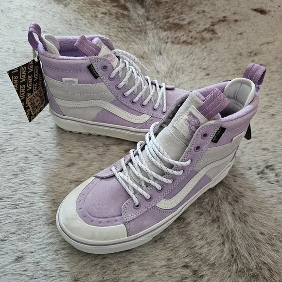 VANS SK8-Hi DR MTE-2 Waterproof Insulated Shoes In Purple Women's Size 8.5 NEW