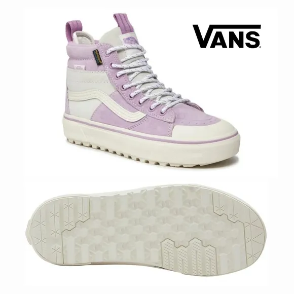 VANS SK8-Hi DR MTE-2 Waterproof Insulated Shoes In Purple Women's Size 8.5 NEW