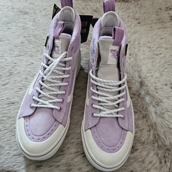 VANS SK8-Hi DR MTE-2 Waterproof Insulated Shoes In Purple Women's Size 8.5 NEW