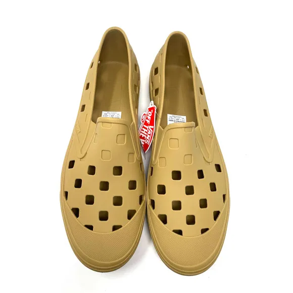 Vans Slip-On TRK Men's Size 13 Mustard Gold Sneakers Trek Water Shoes 2022 NWT