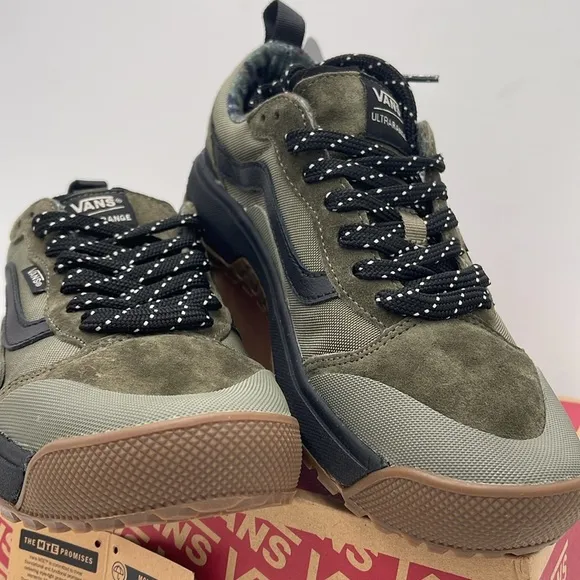 Vans WMNS Olive Green Sneakers Ultrarange ExoRain Camo Dark OliveVN0A5KS4DOL