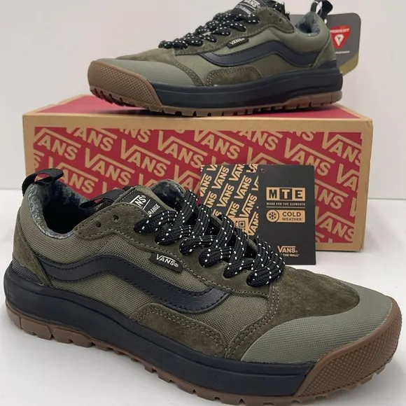 Vans WMNS Olive Green Sneakers Ultrarange ExoRain Camo Dark OliveVN0A5KS4DOL