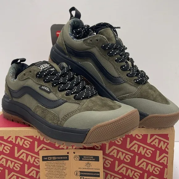 Vans WMNS Olive Green Sneakers Ultrarange ExoRain Camo Dark OliveVN0A5KS4DOL