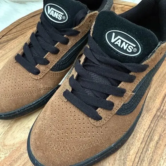 VANS Zahba X Zion Wright VR3 Men's 4.5 Shoes Brown/Multi Suede/Mesh NEW