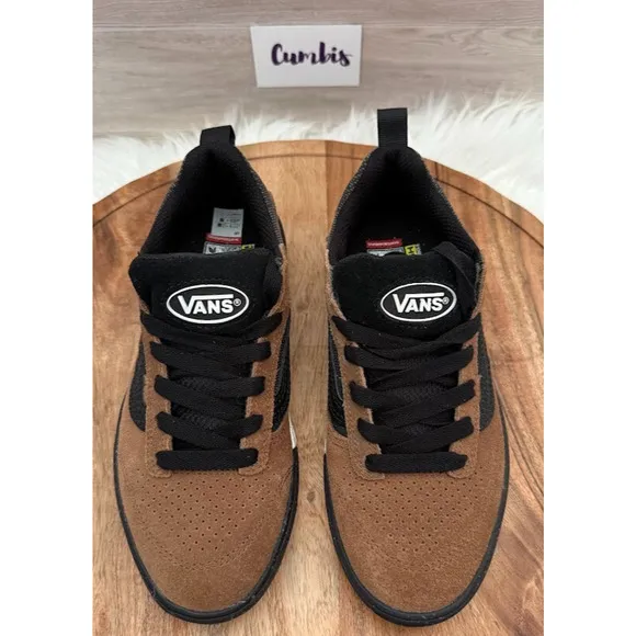 VANS Zahba X Zion Wright VR3 Men's 4.5 Shoes Brown/Multi Suede/Mesh NEW