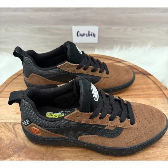 VANS Zahba X Zion Wright VR3 Men's 4.5 Shoes Brown/Multi Suede/Mesh NEW
