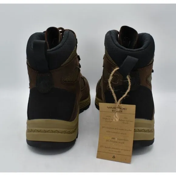 Vasque Mens Size 11 Breeze Dry Waterproof Java Nubuck Mid Hiking Boots Shoes