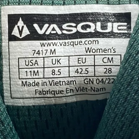 Vasque Womens Shoes Breeze LT Nature-Tex Hiking Boots Sz 11 Brown Leather