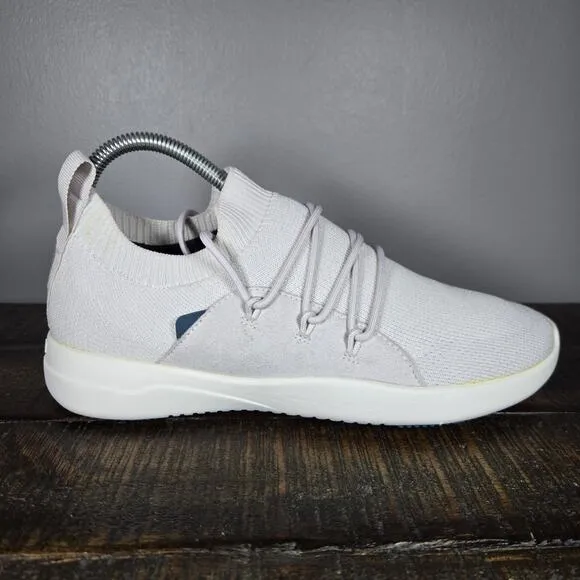 Vessi Cityscape Classic Womens Size 7 Lace Up Waterproof Shoes Sneakers White