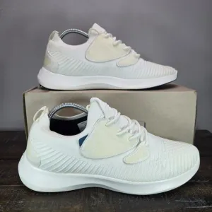 Vessi Everyday 2.0 Mens Size 10 Lace Up Waterproof Shoes Sneakers Polar White