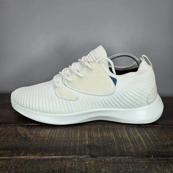 Vessi Everyday 2.0 Mens Size 10 Lace Up Waterproof Shoes Sneakers Polar White